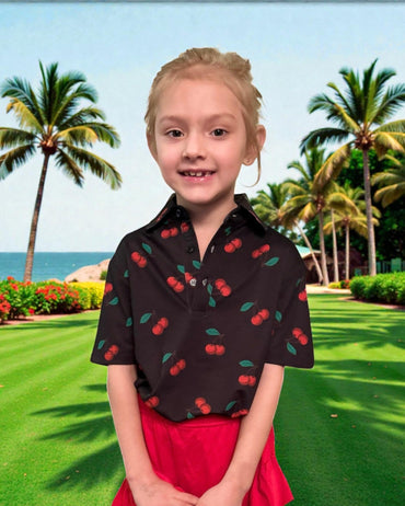 Cherry Bomb Youth/Teen Polo