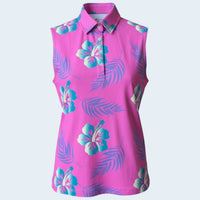 Aloha Swing  Ladies Sleeveless Polo