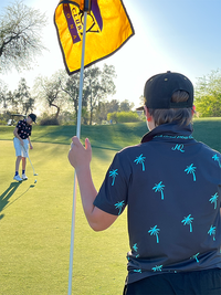 Easy Par Teal Palms Youth/Teen Polo