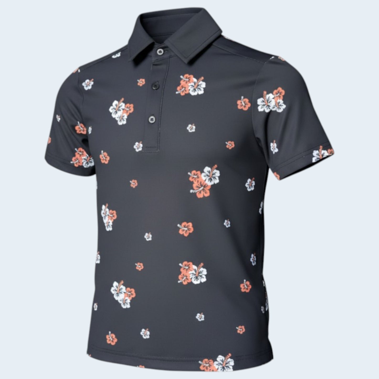 Flower Power Youth/Teen Polo