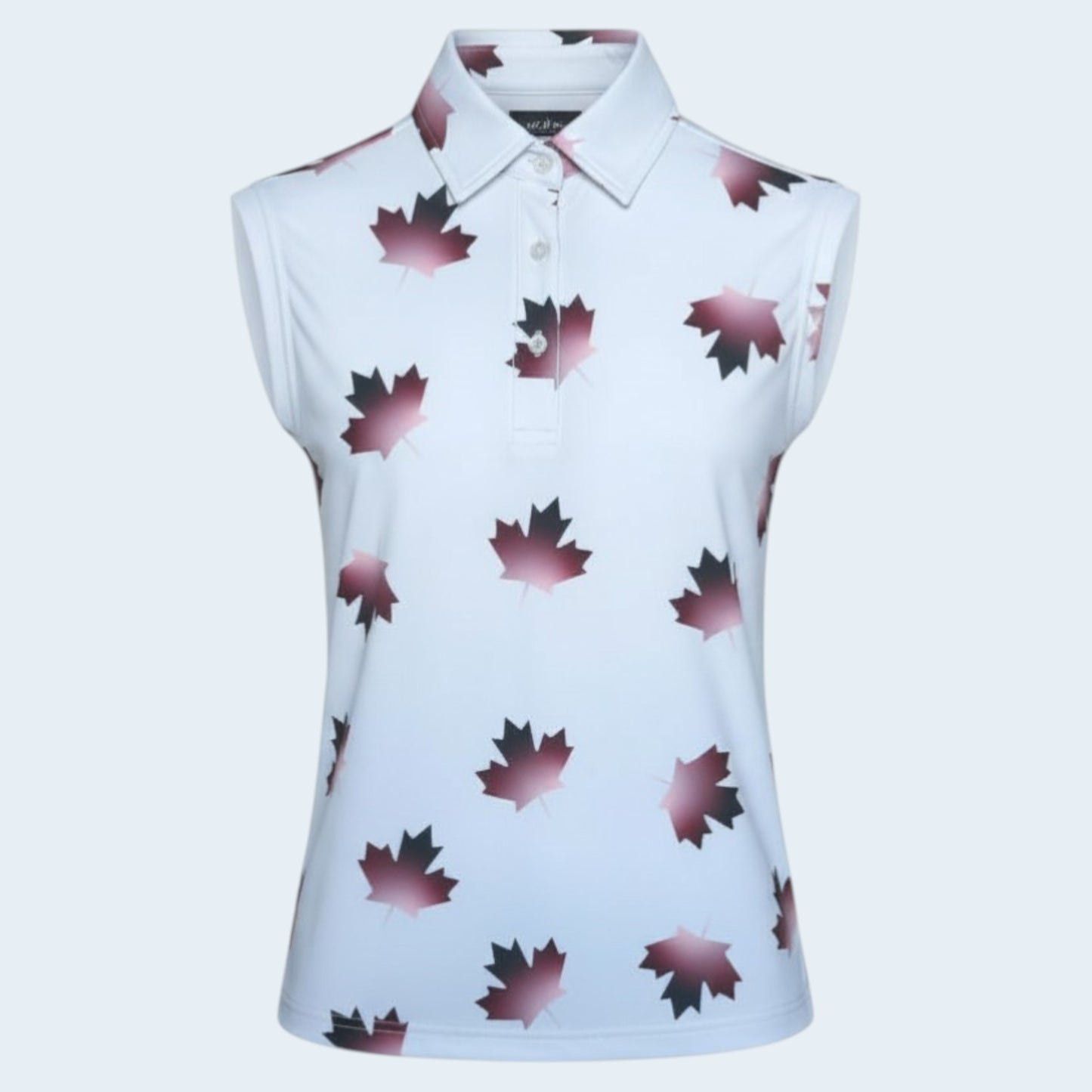 O'Canada Ladies Sleeveless Polo.- White