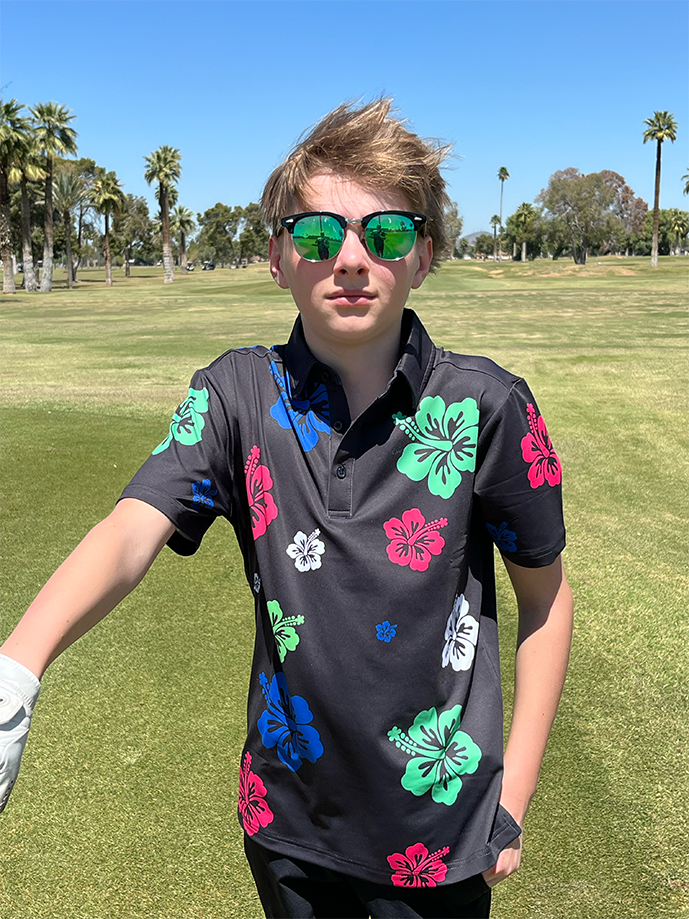 Aloha Hawaii Youth/Teen Polo