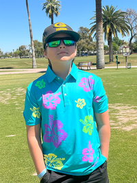Blue Hawaii Youth/Teen Polo