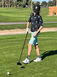 Easy Par Teal Palms Youth/Teen Polo