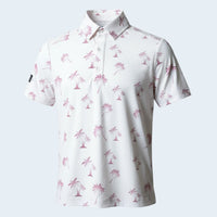 Rose Palms  Mens Polo